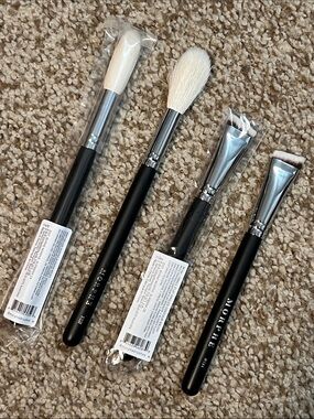 🎨 MORPHE Set of 4 Brushes M164 x 2 and M509 x 2 NEW